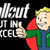 Fans Buat Game Fallout Versi Excel ala Tabletop RPG