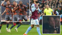 Aston Villa 2 Olympiacos 4: Hat-trick El Kaabi membuat harapan Villans di Eropa tergantung pada seutas benang di mata Pangeran William.