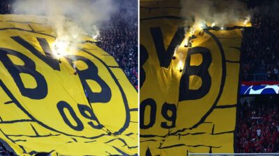 Saksikan fans Dortmund terbakar setelah “dipecat” jelang final Liga Champions vs PSG.