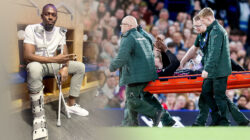Usain Bolt mengungkapkan bahwa GREAT ACHILLES dibawa dengan tandu saat Soccer Aid berubah menjadi mimpi buruk cedera.