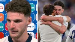 Saksikan Declan Rice dengan gigih membela Gareth Southgate setelah Slovakia akhirnya menjadi juara.