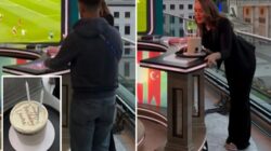 Saksikan Laura Woods terkejut saat dia dijebak oleh kru ITV saat pesta ulang tahunnya