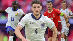 Declan Rice telah memenangkan SETIAP pemain untuk Euro 2024 dan 10 pemain teratas telah terungkap termasuk Xhaka, Kroos dan rekan setimnya di Inggris.