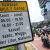 Daftar 26 ruas jalan ke DKI Jakarta yang digunakan berlaku ganjil genap